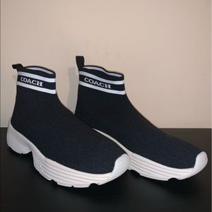 SOLD - Coach Sock Shoes 7.5 B